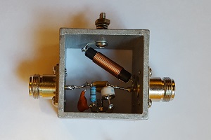 inside view from the front of the Array Solutions AS-303 arrestor